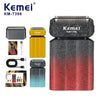 Kemel KM-T396 electric foil shaver in black and yellow packaging with accessories