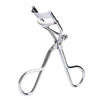 Stainless steel eyelash curler clips with a flexible metal frame.