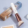 A Mange foundation brush set with a large brush and a small brush displayed next to its packaging box.
