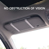 Un miroir de vanité HD multifonction est installé dans l'intérieur d'une voiture, sans obstruer la vision.