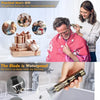 A woman is using a professional electric hair trimmer, demonstrating its waterproof feature.