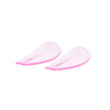 Zwei rosa Silikon-Lash-Perm-Pads zum Locken von Wimpern