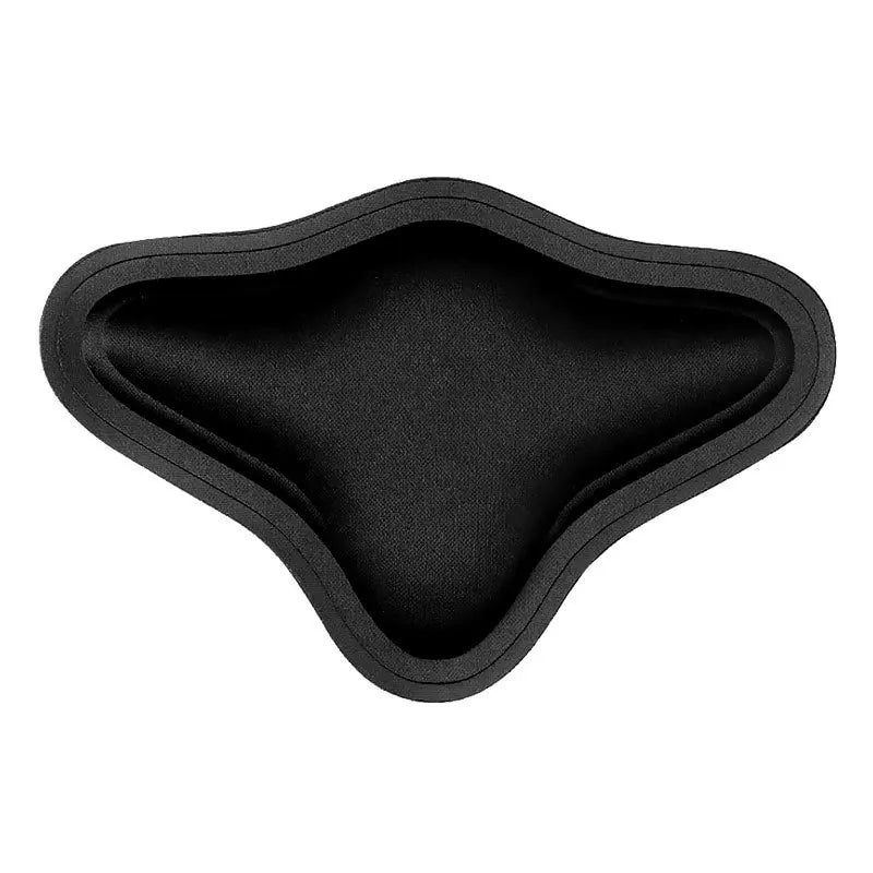 Black lumbar molder compression support board designed for back pain relief