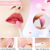 A silicone facial cleansing brush set showing various brushes for massage, cleaning, and black end removal.