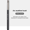 A single black Arc eyeliner brush is shown against a light background.
