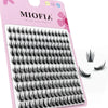 A package of MIOFIA false eyelashes featuring 160 clusters of wispy lashes for a natural look.