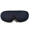 Black comfortable 3D sleeping eye mask designed for sleep