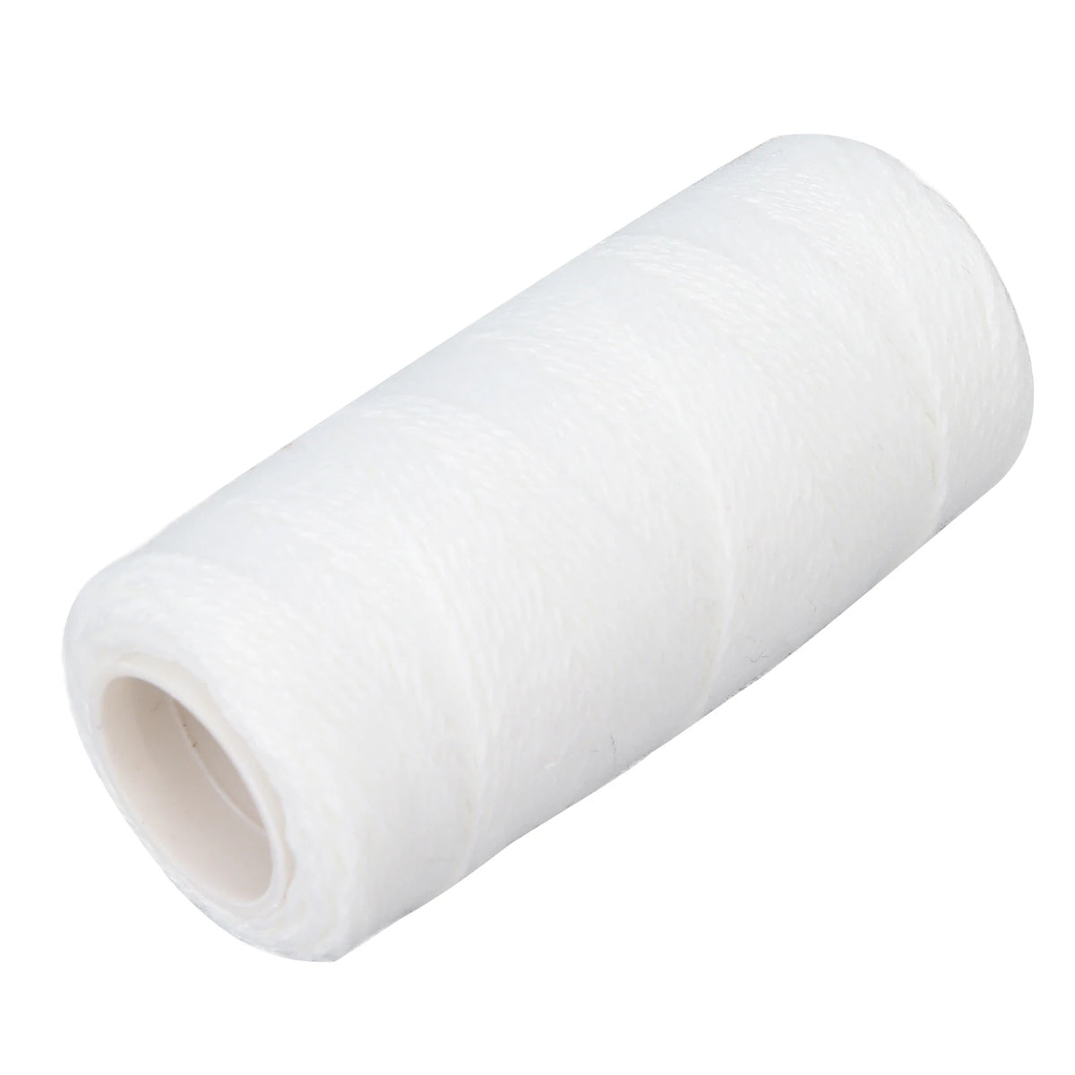 Roll of white facial hair remover threader material