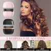 Portable mini hair straightener shown in pink and black with three temperature settings for fine, normal, and curly/coarse ha