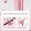 Pink portable dual-switch hair straightener and curler with temperature control features
