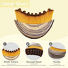 Detail shots of a bamboo brush showing the bristle surface, massage beads, and handle.