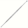A silver professional multi-tool tooth cleaning kit with a long, slender metal probe.