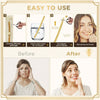 Instructions for using a natural miswak toothbrush set showing preparation and usage steps.