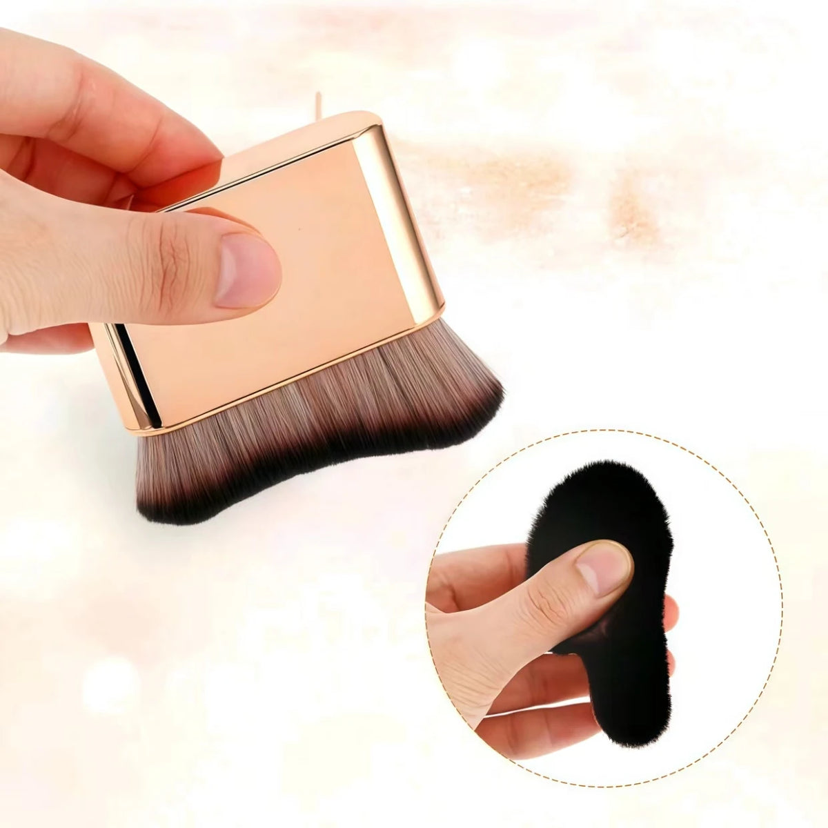 Rose Gold Versatile Makeup Brush Set