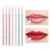 A set of crystal applicator wands for lip and eyelash extensions in various colors.