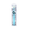 A package containing a mini soft bristle toothbrush for sensitive gums.
