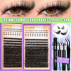 A box of Groinneya natural lashes with bond and tweezers for DIY lash extensions.
