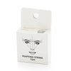 A white box containing a mapping string for eyebrow microblading