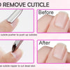 Instructions pour utiliser un kit de coupe à cuticules en acier inoxydable pour retirer les cuticules et les peaux mortes des