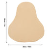 A beige lumbar molder compression support board shown from above with dimensions 28cm by 25cm.