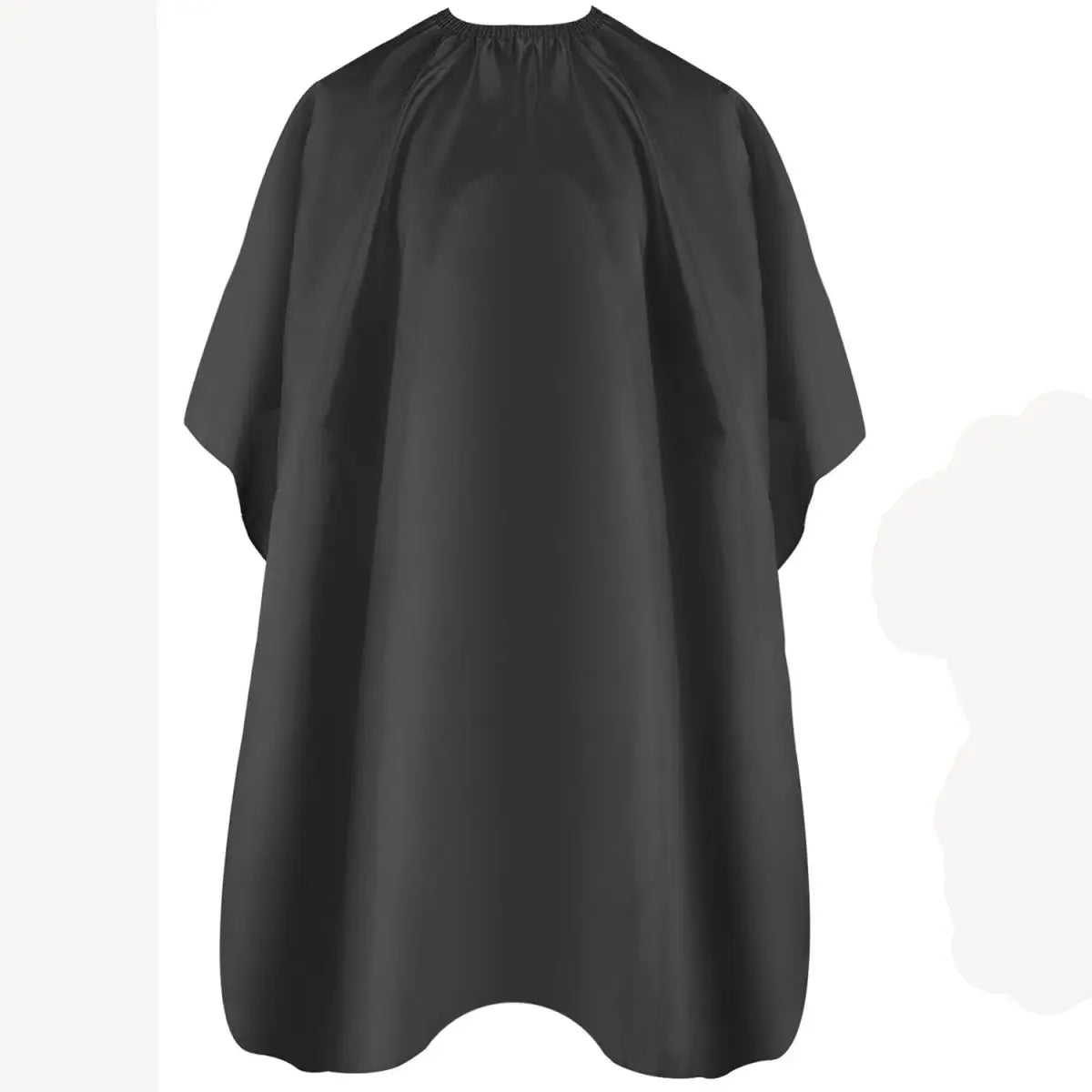 Cape de coupe et peigne de coiffure professionnel noir