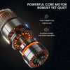 Close-up view of a powerful core motor for a deep tissue shiatsu massager, highlighting the pure copper core and brushless de