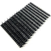 A tray of mixed false eyelashes showing various styles and lengths for natural eye enhancement.