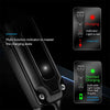 A professional electric hair clipper trimmer showing indicators for charging and finished charging states.