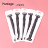 Five clear plastic packages of long style facial lifting bands with adjustable black straps