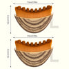 Une paire de brosses faciales pour le drainage lymphatique en bois, montrant la brosse et le bol.