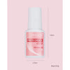 A tube of Antald Pro's Choice Glue brush-on nail glue in a pink container.