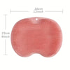 Rosa Saugnapf-Fuß-Peeling und Rücken-Exfoliator, Maße 30x23 cm.