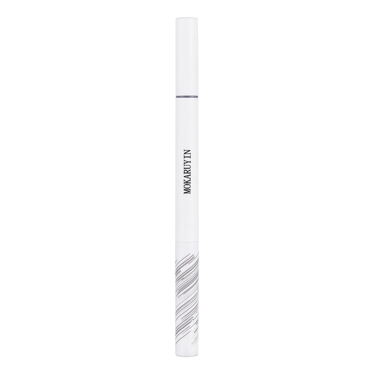 A tube of light tint eyebrow dyeing cream with a clear product inside.