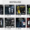 A collection of professional cordless hair clipper kits for men, including various models and accessories.