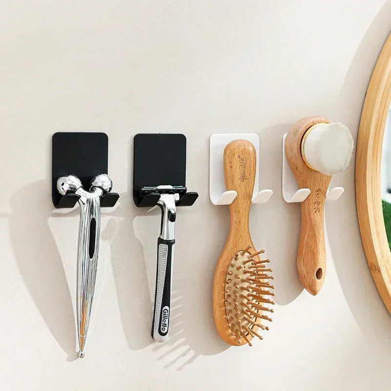 Wall Mounted Razor Storage Hook Rack