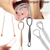 Varias raspadoras y herramientas de acero inoxidable para higiene oral