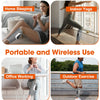 Portable elektrische Luftkompressions-Beinmassager für Zuhause, Yoga, Büro und Outdoor-Training.