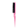 A pink 5-in-1 professional hair styling comb set with black bristles.