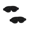 Black 3D full shading sleep mask designed for eye relief.