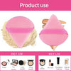 A set of professional makeup brushes including rouge, eyeshadow, loose powder, set up powder, and BB cream.