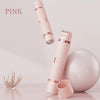 A pink 2-in-1 electric body and hair removal razor is shown against a light background.