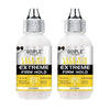 Dos botellas de adhesivo para pelucas Goiple Lace con agarre firme, secado rápido e impermeable