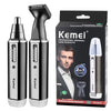 Set professioneller Pflege-Grooming-Werkzeuge mit Trimmer für Nase, Ohr und Augenbraue, verpackt in schwarzer Box