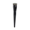 A black professional makeup brush used for contouring and highlighting.