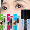 Primer plano de botellas de pegamento waterproof profesional para pestañas, para aplicación en el ojo.