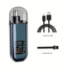 قصّ (trimmer) أنف وأذن وشعر قابل لإعادة الشحن عبر USB-C مع كابل شحن وفرش تنظيف.