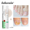 Lakerain Nagellack-Pen zur Tiefenfeuchtigkeitspflege mit Glasapplicator und Nagelflächenproben.