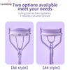 Two options of precision eyelash curlers available in A6 and A4 styles.