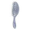 Peigne de coiffure en plastique violet clair à dents fines pour les soins capillaires