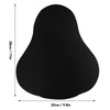Black lumbar molder compression support board shown from above with dimensions 28cm by 25cm.